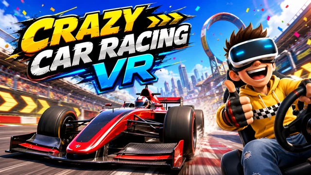 Crazy Car Racing VR cover