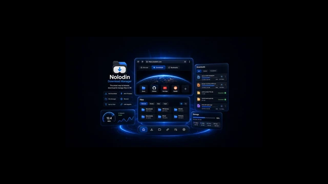 Nolodin Download Manager cover