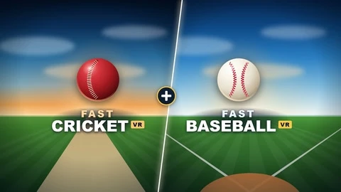 Fast Cricket & Baseball VR cover