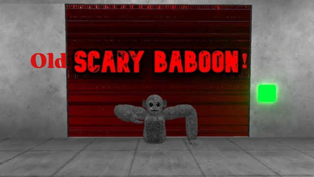 Old Scary baboon! cover