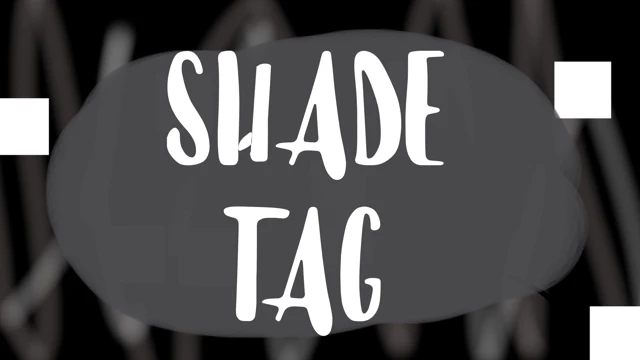 Shade Tag cover