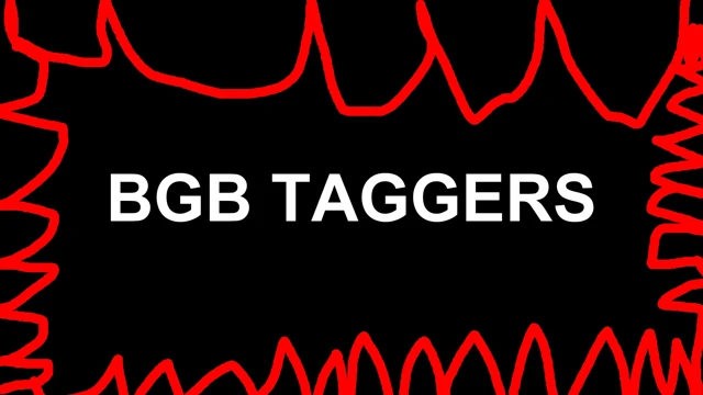 BGB TAGGERS cover