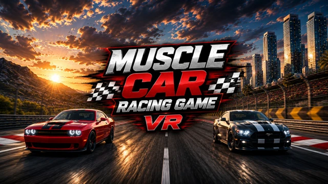 Muscle Car Racing Game VR cover