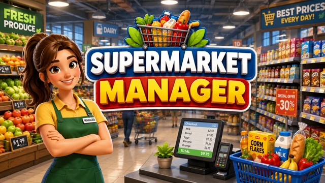 Supermarket Manager: VR Cashier cover