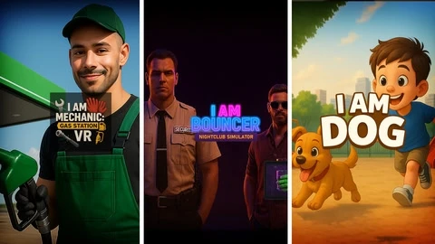 I Am Simulator Mega Pack: i am Dog • i am Baby • i am Mechanic cover