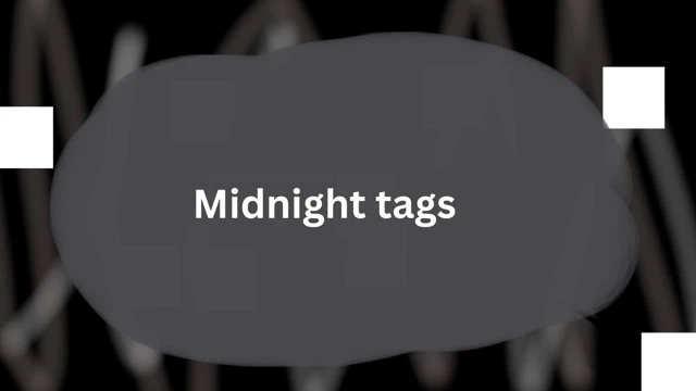 Midnight tags cover