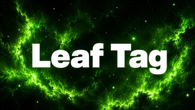 Leaf Tag cover