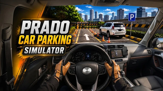 Prado Car Parking: VR Driving Simulator cover