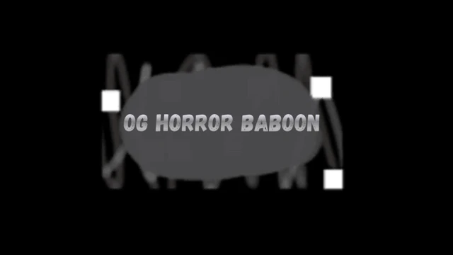 OG Horror Baboon cover