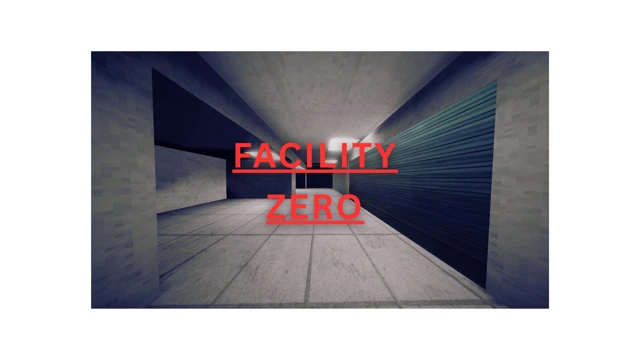 Facility Zero cover