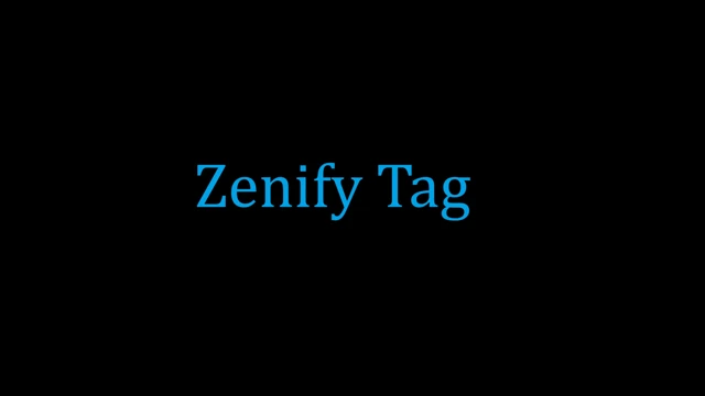 Zenify Tag cover
