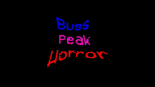 Bugs Peak Horror cover