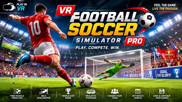 VR Football Soccer Simulator Pro cover