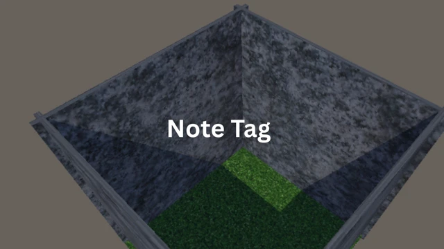 note tag cover
