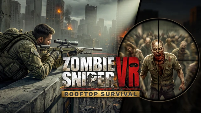 Zombie Sniper VR: Rooftop Survival cover