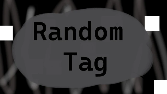 Random Tag V1 cover