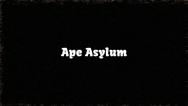 Ape Asylum cover