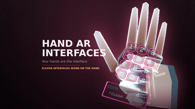 Hand AR Interfaces cover