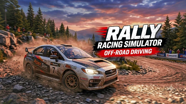 Rally Racing Simulator: Off-Road Driving cover