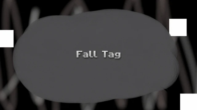 Fall tag cover
