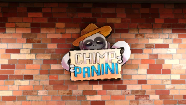 Chimp Panini Vr cover