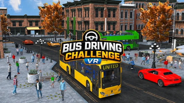 Bus Driving Challenge VR cover