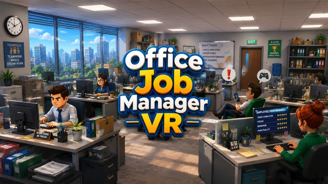 Office Job Manager VR cover
