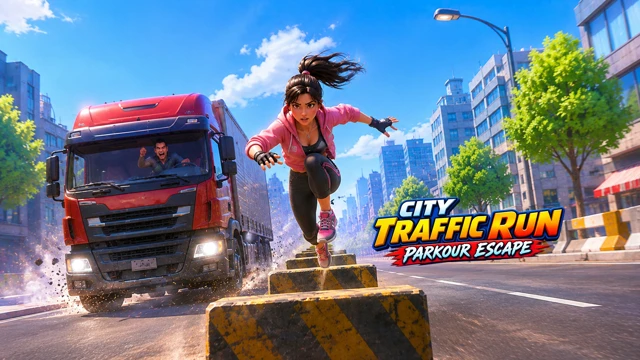 City Traffic Run: Parkour Escape cover