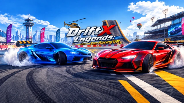 DriftX Legends: Car Racing VR cover
