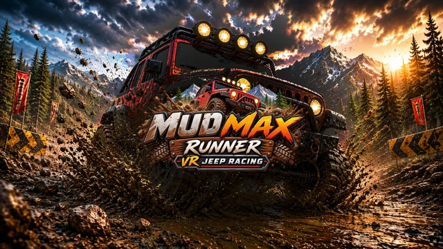 Mud Max Runner - VR Jeep Racing Game cover