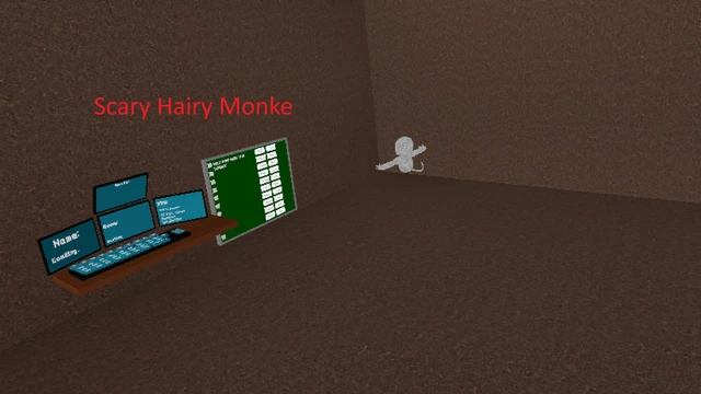 Scary Hairy Monke cover