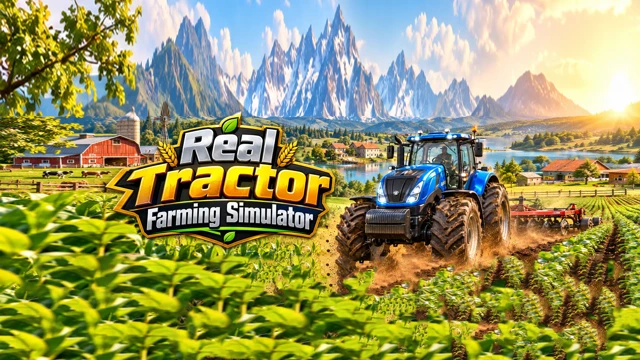 Real Tractor Farming Simulator cover