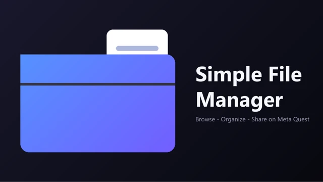 Simple File Manager cover