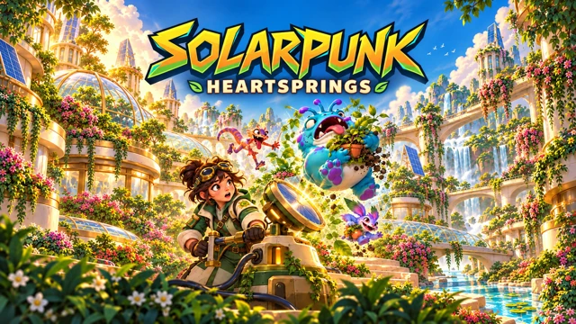 Solarpunk: Heartsprings cover