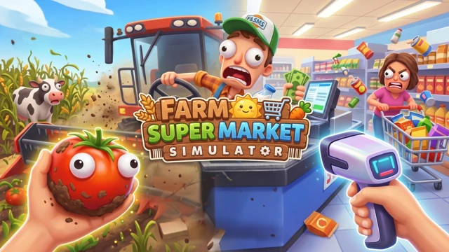 Farm n SuperMarket  Simulation VR cover