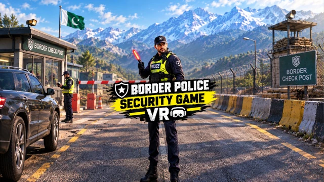 Border Police Security Game VR cover
