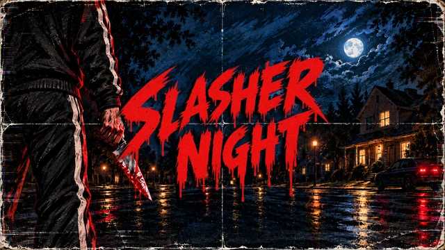 SLASHER NIGHT cover