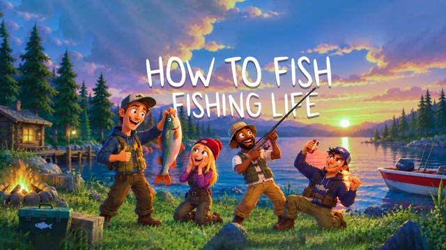 How To Fish: Fishing Life cover