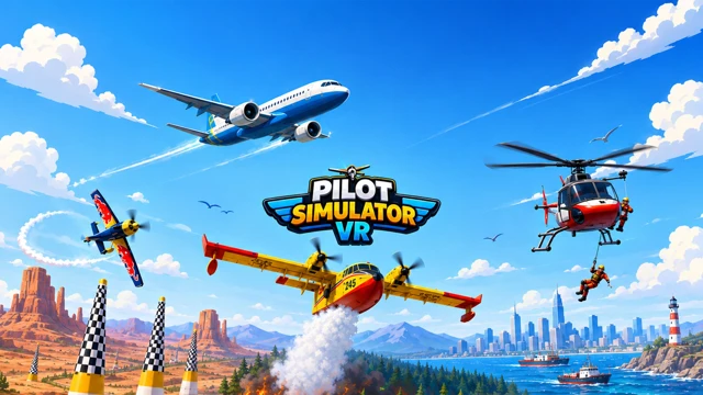 Pilot Simulator VR cover