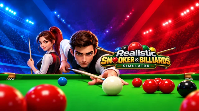 Realistic Snooker & Billiards Simulator cover