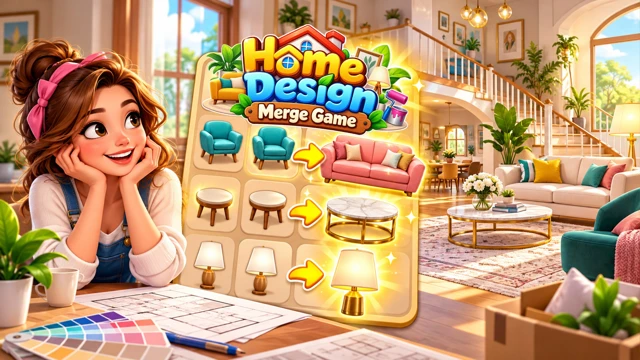 Home Design - Merge Game cover