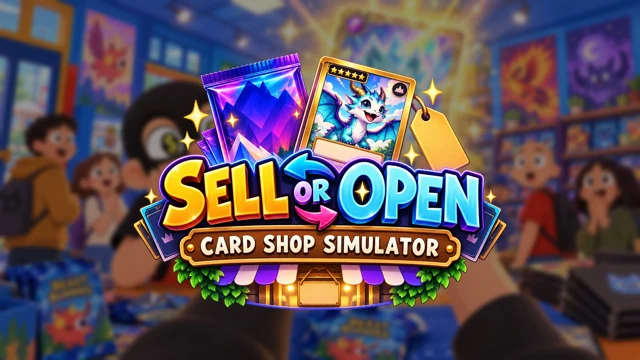 Sell or Open: Card Shop Simulator cover