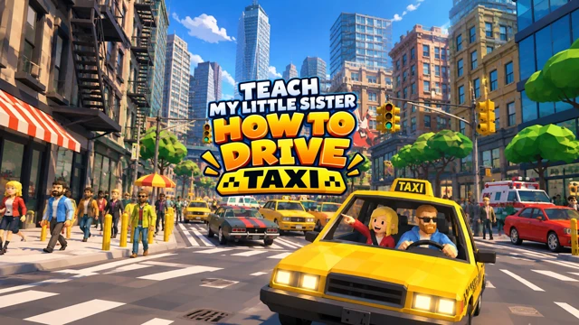 Teach My Little Sister How To Drive Taxi cover