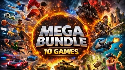 Mega Bundle 10 Games cover