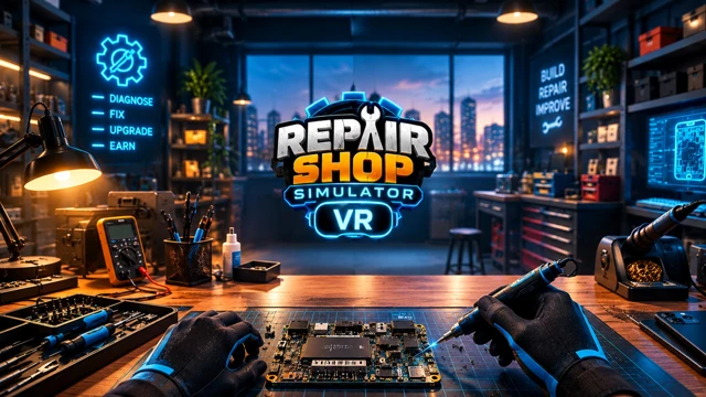 Repair Shop Simulator VR cover