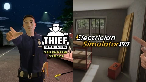 Steal & Spark Bundle 🧤⚡ Thief Simulator & Electrician Simulator VR cover