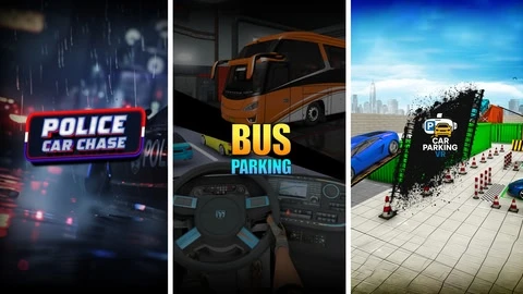 Parking Master: Bus, Car & Police Chase cover