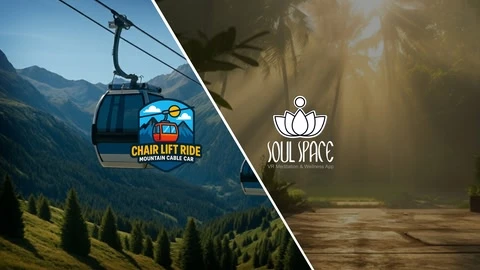 Chair Lift Ride: Mountain Cable Car | Soul Space-Meditation App Breath & Relax cover