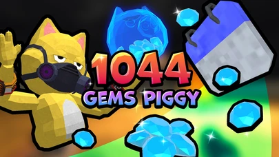 1,044 Gems Piggy cover