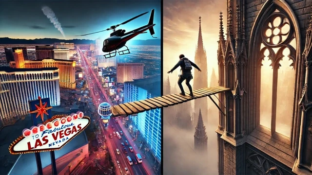 FEAR OF HEIGHTS Bundle with PLank Experience - 2x Helicopter Flights - VR Travel cover